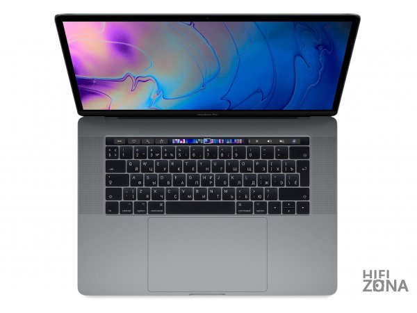 Ноутбук Apple MacBook Pro 15" Core i9 2,4 ГГц, 8C, 32 ГБ, 1 TB SSD, Radeon Pro Vega 20, Touch Bar Space Gray «Серый Космос» MV952