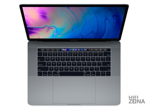Ноутбук Apple MacBook Pro 15" Core i9 2,3 ГГц, 16 ГБ, 512 ГB SSD, Radeon Pro 560X, Touch Bar, серый космос MV912RU/A