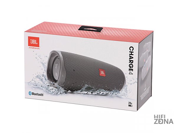 Беспроводная акустика JBL Charge 4 Gray