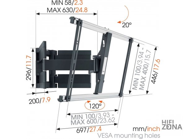 Кронштейн Vogels THIN 550