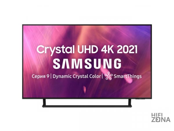55" Телевизор Samsung UE55AU9070U 2021 LED, HDR RU, серый титан