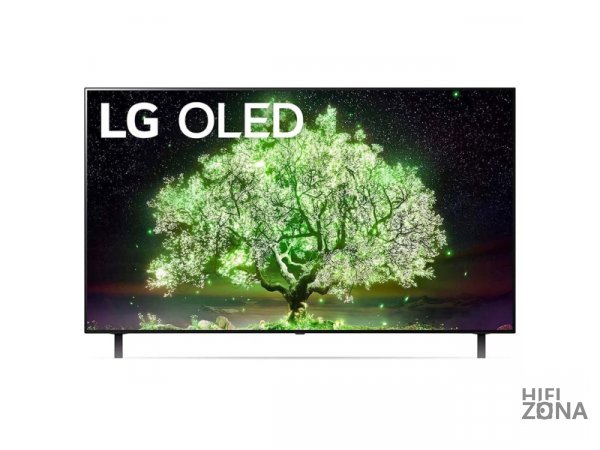 55" Телевизор LG OLED55A1RLA 2021 OLED, HDR, черный