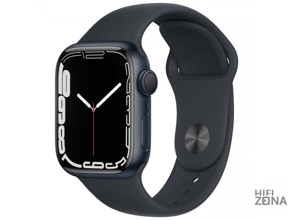 Смарт-часы Apple Watch Series 7 GPS 41mm MidnightAl/Midnight Sport MKMX3