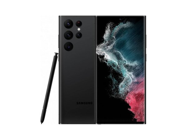 Смартфон Samsung Galaxy S22 Ultra (SM-S908B) 12/512 ГБ RU, черный фантом
