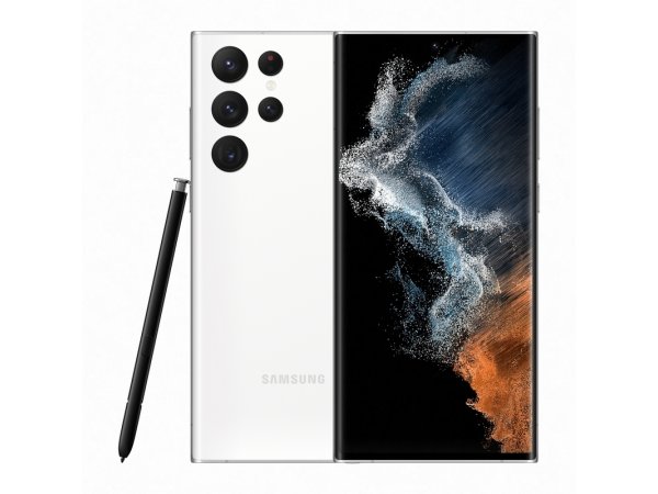 Смартфон Samsung Galaxy S22 Ultra (SM-S908B) 12/1 ТБ RU, Белый фантом
