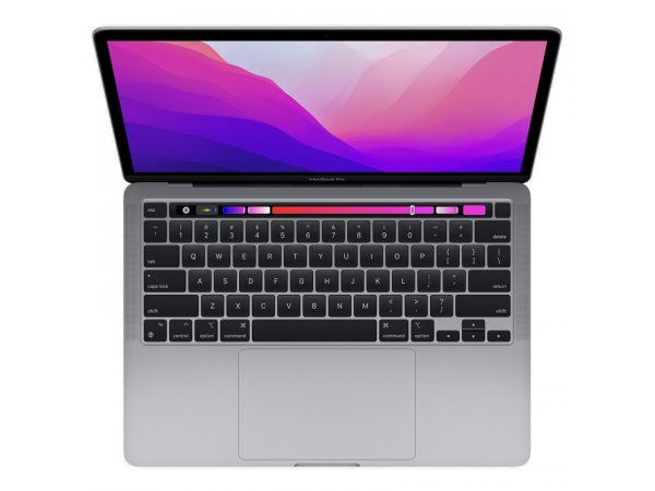 13.3" Ноутбук Apple MacBook Pro 13 2022 2560x1600, Apple M2, RAM 8 ГБ, SSD 256 ГБ, Apple graphics 10-core, macOS, серый космос MNEH3LL/A