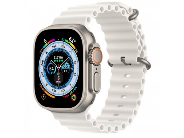 Смарт-часы Apple Watch Ultra 49mm Titanium White Ocean Band
