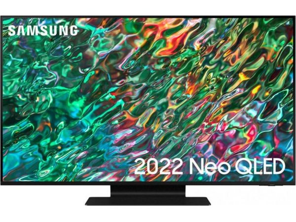 55" Телевизор Samsung QE55QN90BAT 2022 Neo QLED, HDR, черный