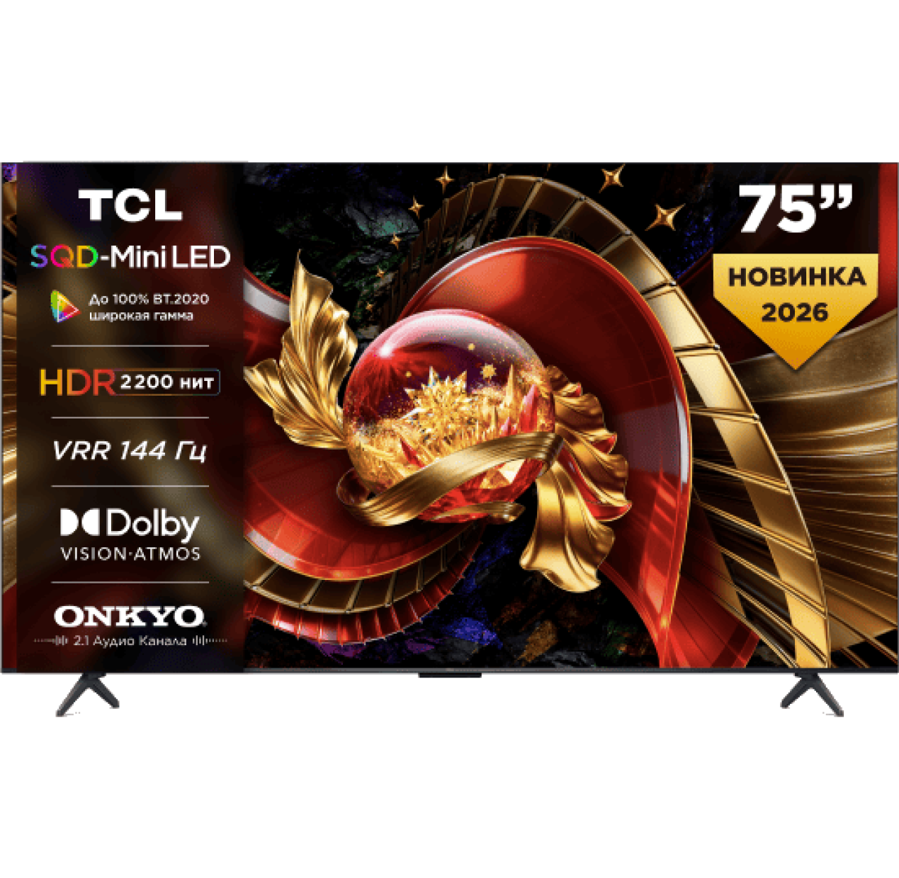 Телевизор TCL 75Q7D Pro SQD-Mini LED