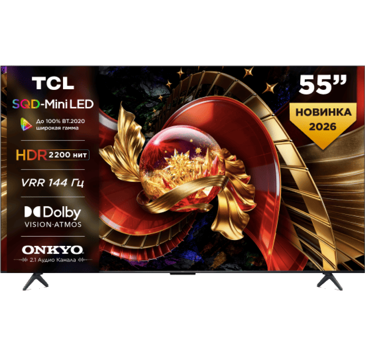 Телевизор TCL 55Q7D Pro QD-Mini LED QLED
