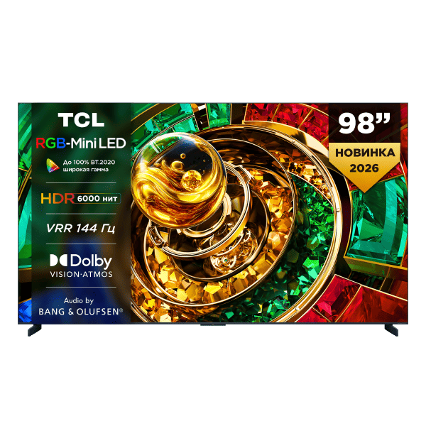 Телевизор TCL 98RM9L RGB-мини LED 98"